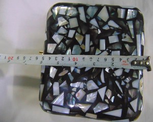 <b>Cute</b> Rhinestone <b>purse</b> handbag, Wedding Party Crystal Clutch <b>Purses</b> Square-shaped evening bag for women - Product Image 3