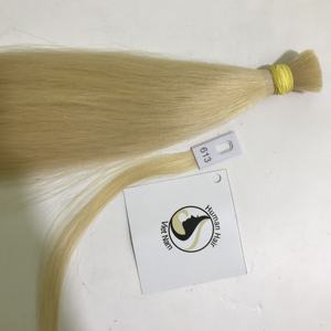 Venta al por mayor de fábrica listo para enviar Virgen Remy vietnamita Color Rubio recto 613 extensiones de cabello humano de doble dibujado Vietnam - Product Image 3
