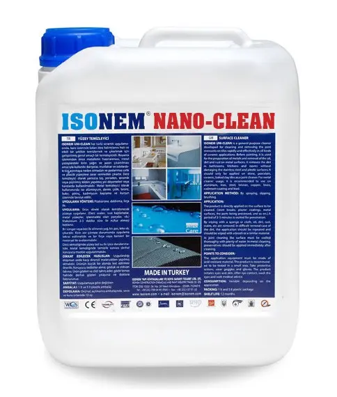 NANO CLEAN, detergente per superfici, liquido hygenico per uso generale