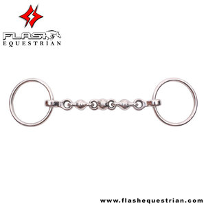 Bague ample en acier inoxydable, anneau creux fait sur mesure avec embout en argent allemand, 4 pièces - Product Image 6