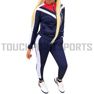 Pullover Color Block Slim Fit Mens Hooded Unbranded Tracksuit Designer Tracksuits For Men - Product Image 1