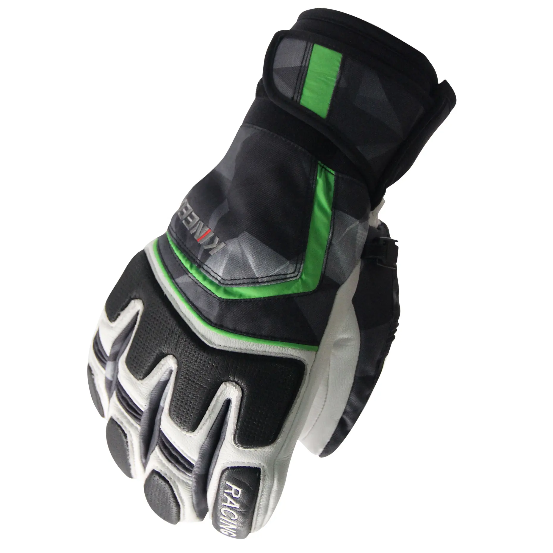 Gants de cyclisme en cuir pour moto, équipement de protection pour Sports de plein air, pour motocyclette, gantelets