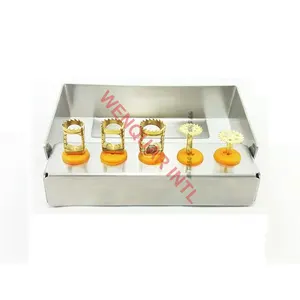 Hochwertiges Zahnimplantat-Trimmer-Kit Zahn ärztliche chirurgische Instrumente aus Edelstahl Hochwertiges Material