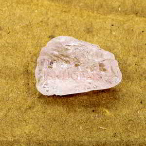Morganite rose naturelle 19x14mm, forme libre, brute, 13,50 carats, pierre précieuse en vrac pour la fabrication de bijoux, pendentif, bracelet, boucles d'oreilles - Product Image 2
