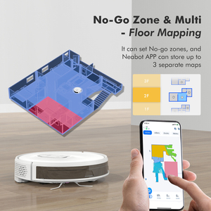 เครื่องดูดฝุ่นหุ่นยนต์ <span class=keywords><strong>Neabot</strong></span>(NEAKASA) สำหรับใช้ในบ้าน - Product Image 3