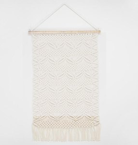 Wall Hanging Woven <b>Macrame</b> for Apartment - Product Image 1