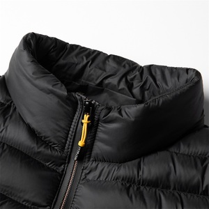 Men Navy Blue down bubble puffer jacket winter arrival <b>light</b> weight hooded full sleeve <b>By</b> <b>inspire</b> apparel - Product Image 3