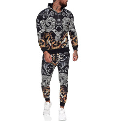 Survêtements d'hiver en polaire de haute qualité, vente en gros, design personnalisé, impression sérigraphique, ensemble 2 pièces, séchage rapide, unisexe - Product Image 6