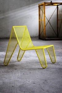 Silla Rely, diseño moderno, silla de comedor de alambre de hierro y metal, suministro directo de fábrica de Foshan Home Decor - Product Image 6