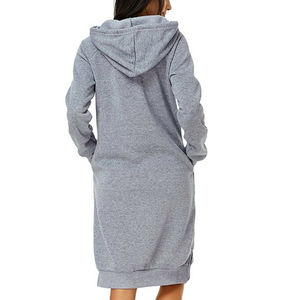 Sudadera con Capucha Corta Personalizada de Alta Calidad para Mujer, Informal, Holgada, de Manga Larga, Forrada con Forro Polar de Nailon, Estampada, para Invierno - Product Image 6