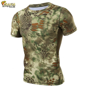 New 2024 Tactical Short-sleeved Suit Green Black <strong>Python</strong> <strong>Dark</strong> Blue Summer Uniform - Product Image 4