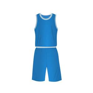 Conjunto de uniforme de baloncesto personalizable de talla grande último diseño transpirable de secado rápido 100% poliéster con impresión digital - Product Image 2