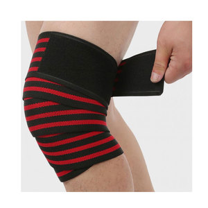 Genouillères de protection sportives unisexe Geo Brother Co en caoutchouc écologique toutes saisons pour la force athlétique et les squats - Product Image 1