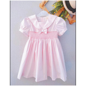 Robe boutique à manches courtes pour filles, vintage, mignonne, nouveau design, vente en gros, - Product Image 6