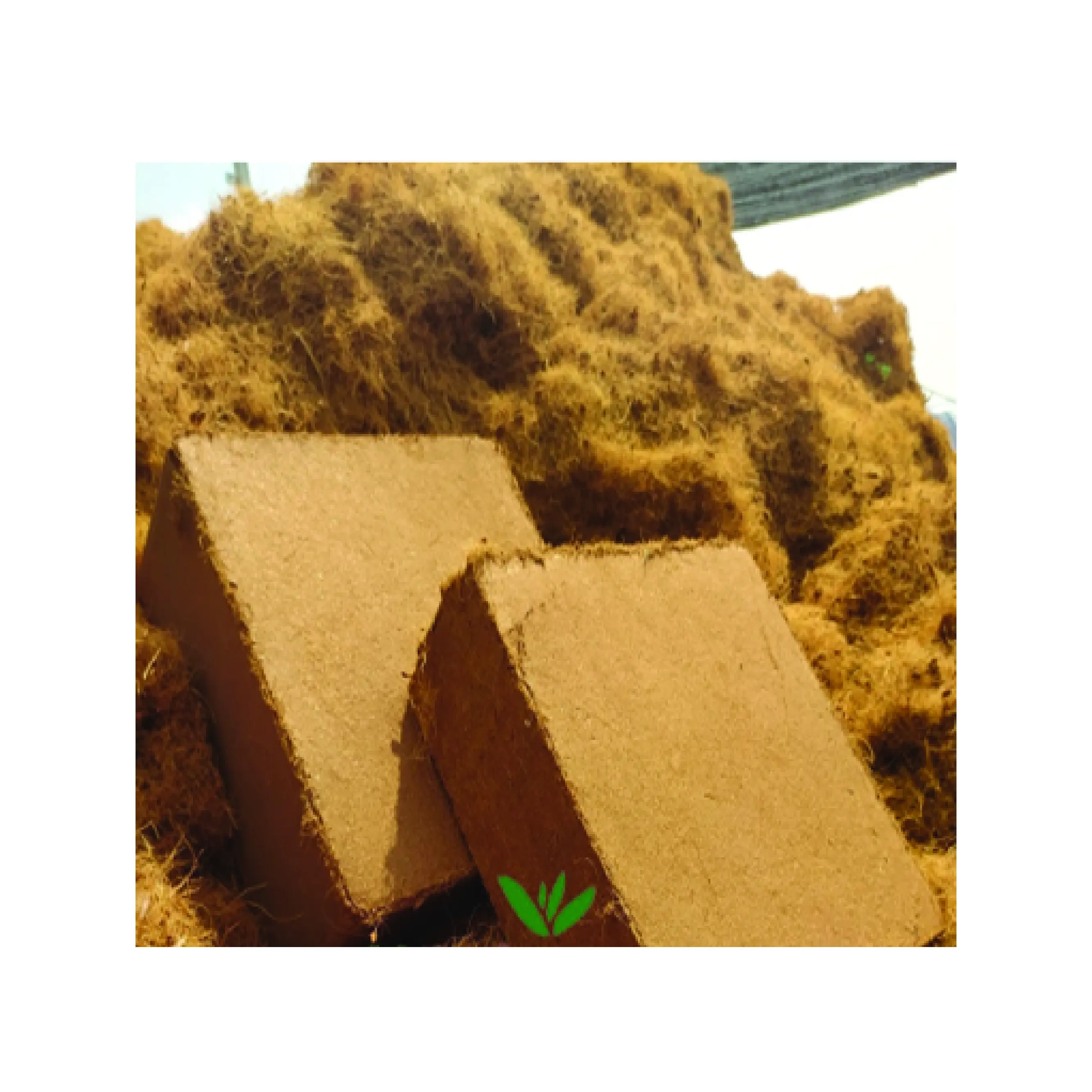 High quality Compressed CocoPeat Block 5Kg - for worm castings - Competitive Price CocoPeat from Vietnam