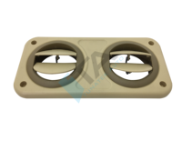 Diffuseur de Ventilation en plastique pour tuyau d'évacuation d'air, pour biscuits, Bus, Midibus, Minibus, Van, caravane, 400mm, H350