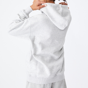 Último estilo OEM para mujer, sudaderas con capucha personalizadas para damas, 100% algodón - Product Image 4
