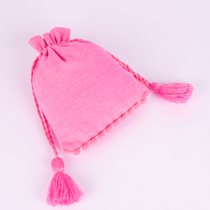 Ensemble de deux sacs à cordon en coton pochettes imprimées personnalisées pour emballage et cadeaux cordon réutilisable pour bijoux pièces et cosmétiques - Product Image 5
