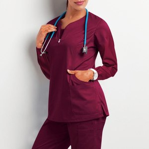 Vente flash : uniformes médicaux pour infirmières, uniformes médicaux extensibles personnalisés pour hôpital, vente en gros d'uniformes médicaux tendance, ensembles d'uniformes médicaux - Product Image 2