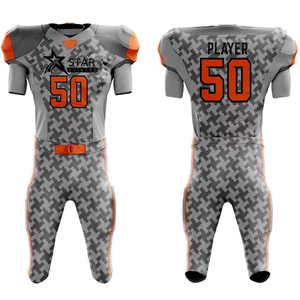 Meilleurs uniformes de football américain personnalisés de haute qualité Maillots de football de style nouveau Technique de sublimation grande taille pour le sport - Product Image 6