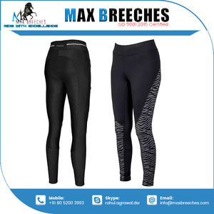 Fournisseur indien Pantalon d'équitation en nylon Jodhpurs pour femmes avec impression en silicone pour l'équitation - Product Image 6