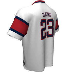 Camiseta de béisbol personalizada al por mayor para hombre, estilo bordado coreano, con tela twill. - Product Image 4