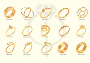 Recién llegado, Plata de Ley 925 con anillo chapado en oro, anillo romántico de moda para aniversario de boda o compromiso para mujer - Product Image 2