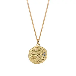 Janice nouveau pendentif collier de style baroque rétro avec bule bijou planète cosmique design irrégulier s925 breloques en argent sterling