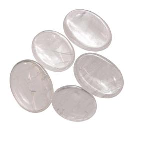 Pierre de pouce en cristal transparent, pierre réglable, Quartz, soins, soin, cristal naturel - Product Image 5