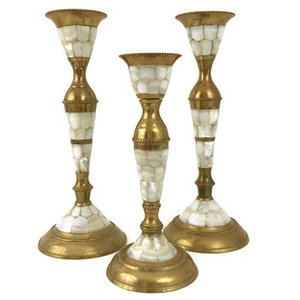 Antiqui <b>Brass</b> MOP Church Used Candle Stand Wholesale and Suppliers - Product Image 1