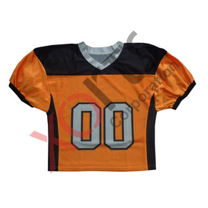 2026 mangas Premium corte sublimación todo fútbol americano Jersey bandera diseño gradiente nombre y número aparejos sarga bordada - Product Image 4