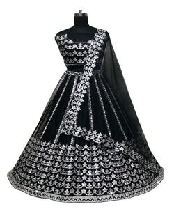 Diseñador pesado indio Lehenga Choli con blusa Venta al por mayor Precio más bajo Mercado Surat Ropa étnica - Product Image 1