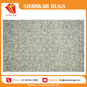 Tapis Shahkar, best-sellers, design moderne CEC 01 Ocean Ivory, luxueux, moelleux, tuftés à la main, adaptés aux animaux domestiques, antidérapants, 100% laine. - Product Image 6