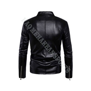 เสื้อแจ็คเก็ตหนังผู้ชาย, - Product Image 6