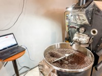 Grains de café bragoût rôti en acier inoxydable, prix sur demande, du Vietnam, en arabe