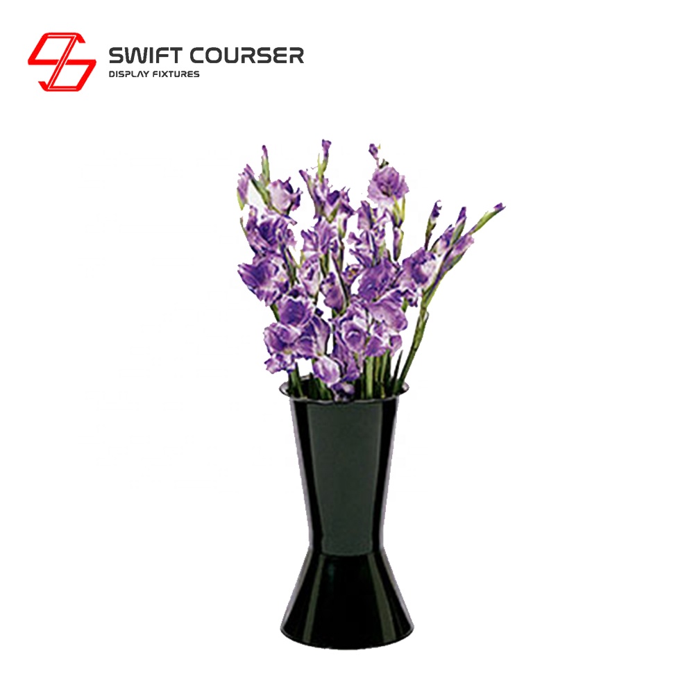 Пластиковый вертикальный садовый цветочный горшок, пластиковый горшок для выращивания цветов на балконе