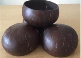 Cuenco de cáscara de coco con cuchara de Vietnam/MS May - Product Image 3