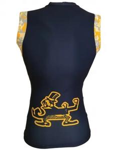 Último diseño 7V7 logotipo personalizado sublimado compresión uniforme alta calidad 100% poliéster transpirable Material antibacteriano - Product Image 4