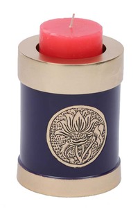 Urne à bougie commémorative en métal - Product Image 4