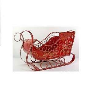 Fait à la main écologique traditionnel INS inspiré fer noël fantaisie traîneau décor à la maison suspendus métal matériel emballage en boîte - Product Image 2