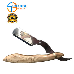 Manche en bois Barber Razor avec Full De Feature - Product Image 3