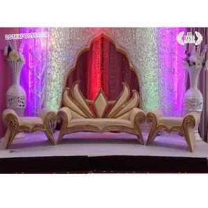 Ensemble de canapés unis de style mariage, causeuse et fauteuil queen size, meubles de salon, pour scène de mariage, style arabe, de haute qualité - Product Image 1