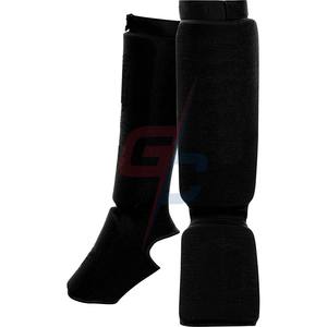 Protège-tibia de basket-ball ouvert de haute qualité OEM vente en gros de silicone élasthanne prix bon marché logo personnalisé - Product Image 1