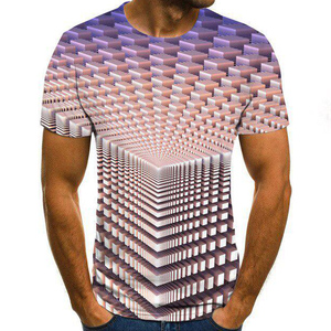 Fully Sublimation Men T <b>Shirt</b> V Neck Half Sleeve Polyester Made T <b>Shirt</b> Custom Sublimation Transfer Printing Custom logo Heat - Product Image 3