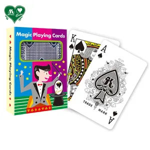 Svengali Magicans उपयोग काले कोर कागज जादू खेल पोकर कार्ड