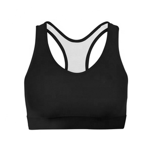 Soutien-gorge de sport à Compression pour femmes, sous-vêtements personnalisés, pour le jogging, le Fitness, avec Design de dos de Racer et Logo brillant - Product Image 3
