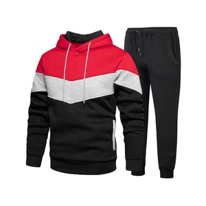 Conjunto Deportivo PIHA para Hombre, Cómodo para Correr, Chaqueta y Pantalones Deportivos, Poliéster/Algodón, 2 en 1, Invierno, con Bolsillos con Cremallera - Product Image 3