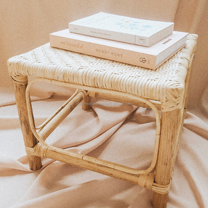 โต๊ะข้างหวายออตโตมันเฟอร์นิเจอร์ขายส่งทำในเวียดนาม - Product Image 1