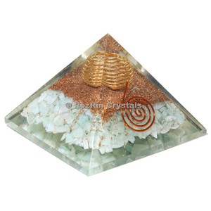 Orgonite avec pyramide d'orgone en spirale, commander en ligne sur commande en ligne - Product Image 1