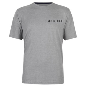 Camisetas lisas con impresión de logotipo personalizado, precio barato - Product Image 1